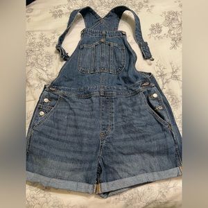 Old Navy Jean Overall Shorts